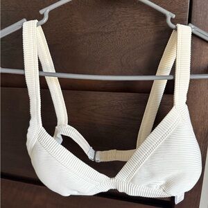Billabong Cream Ribbed Bra